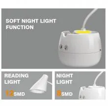 LONTOR Rechargeable LED Reading Lamp (CTL-RL207)