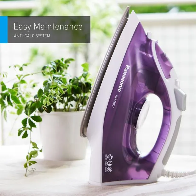 Panasonic Steam Iron NI-M300T - 1800W, Titanium Coated Plate