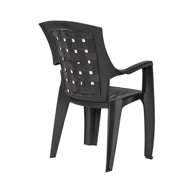 VINTAGE Plastic Chair - PF-VIN-CHR-BL-S (Black)