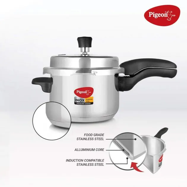 Pigeon 3L Stainless Steel Pressure Cooker (PG-3LSSPC)