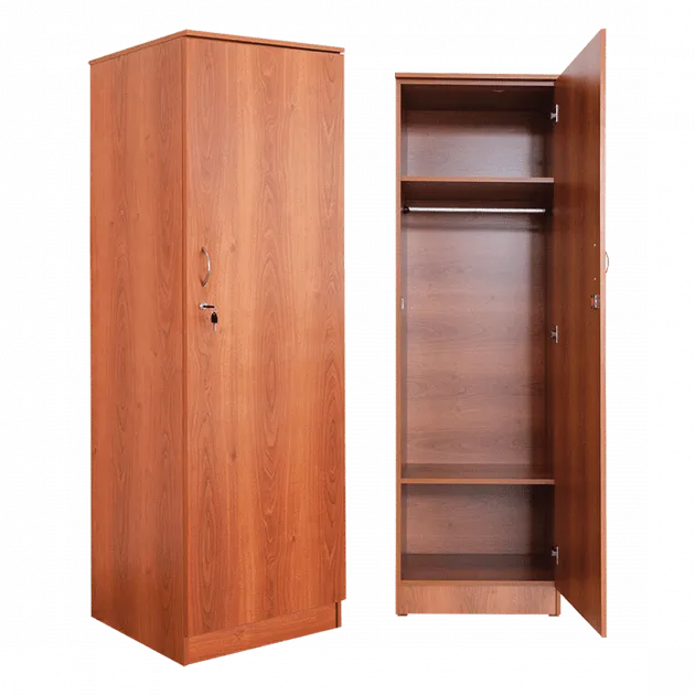 Billy Single Door Wardrobe - Cherry