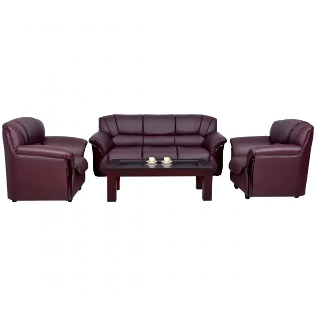Pacific Fabric Sofa - Maroon Color