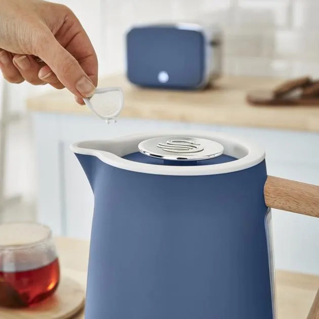 Swan 1.7L Nordic Style Cordless Kettle 3000W (Blue)