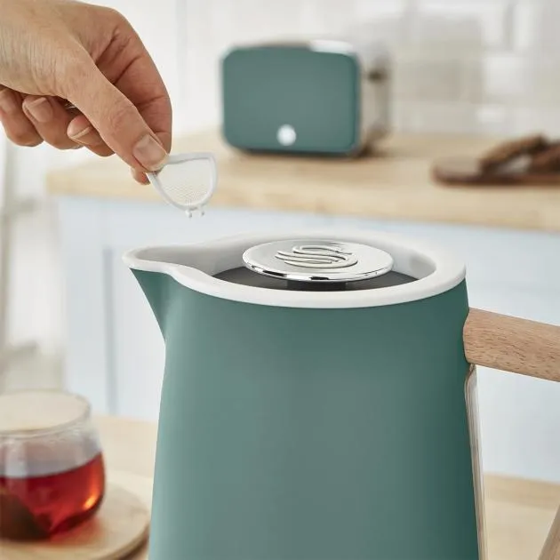 Swan 1.7L Nordic Style Cordless Kettle 3000W (Green)