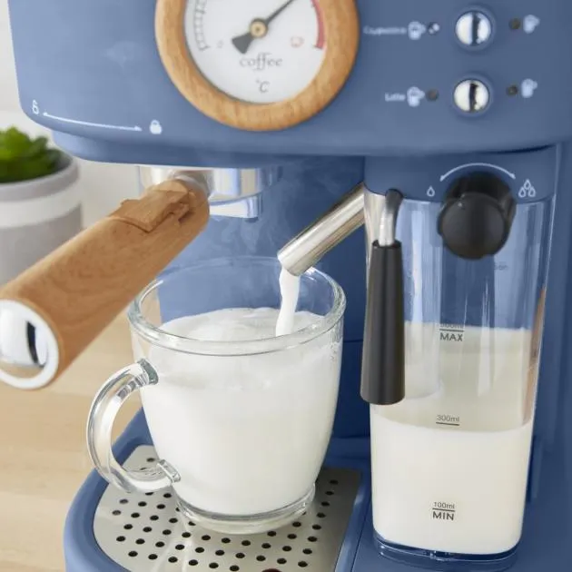 Swan Nordic Pump Espresso Coffee Machine SK22150BLUN - 1100W, (Blue)