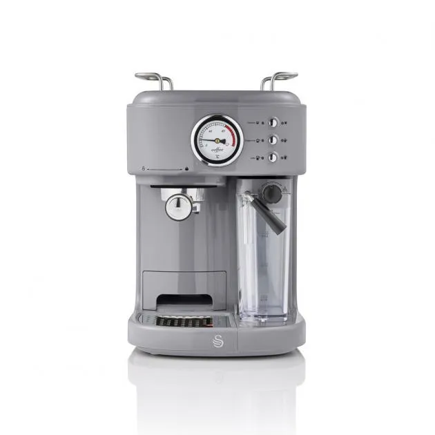 Swan Nordic Pump Espresso Coffee Machine SK22150GRY - 1100W, (Grey)