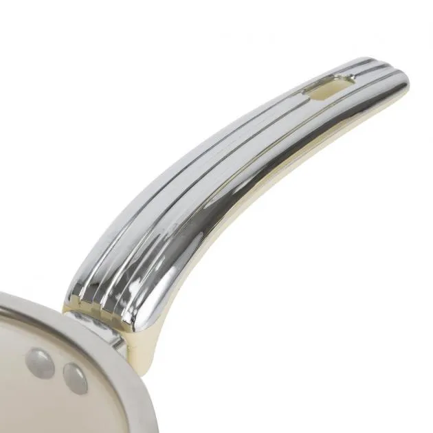 Swan Retro 5 Piece Cookware Set (Cream)