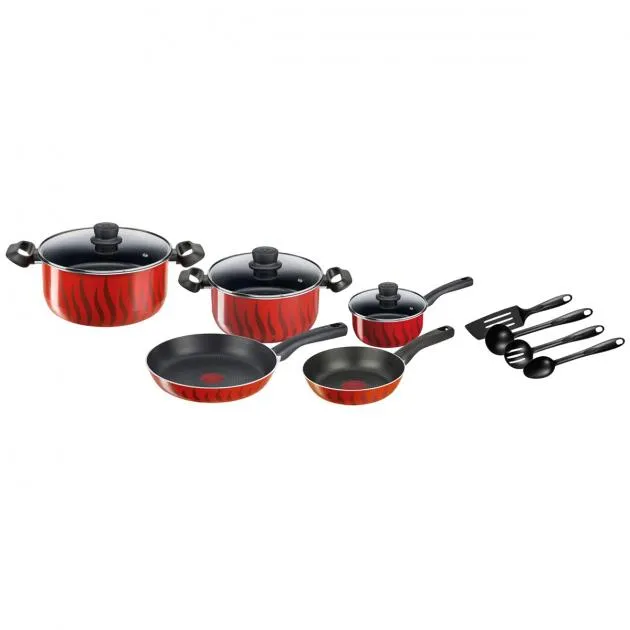 Tefal New G6 Tempo Flame 12pcs Set (3079282)