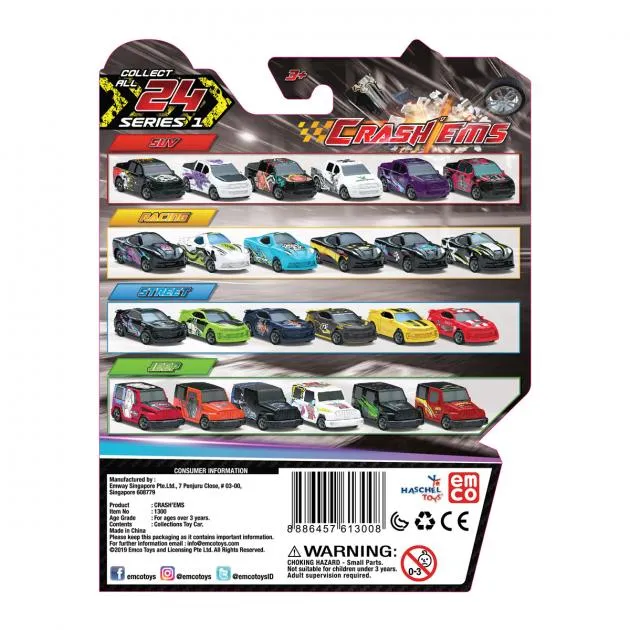 Emco Crashems Wave 1-24 Assorted (101300)