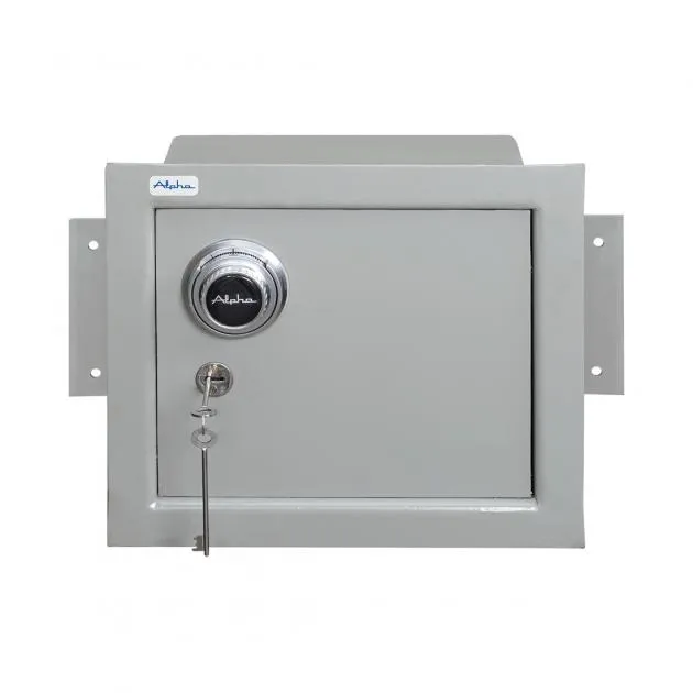 Alpha Wall Safe - 1 Key Lock & Combination (ALP-WS-1KL-COM-S)