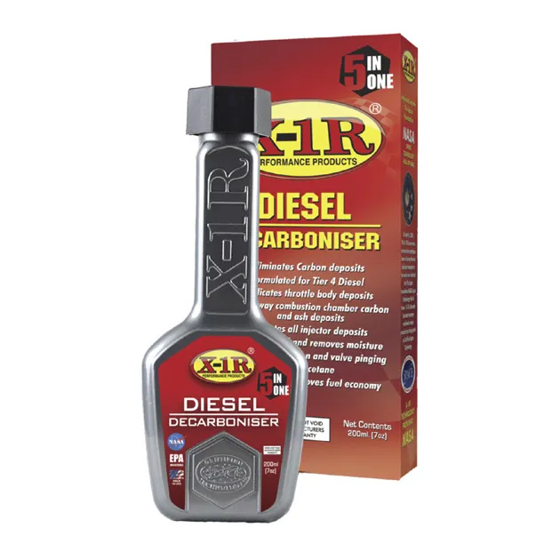 X1R 5 In 1 Diesel Decarboniser With Cetane Booster 200ml (X1R-DT)