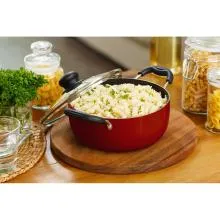 Bristo Casserole 20cm With Glass Lid (BR-CASERL20CM)
