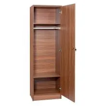 Billy Single Door Wardrobe - Cairo Walnut - LF-BILLY-SW-CRW-S