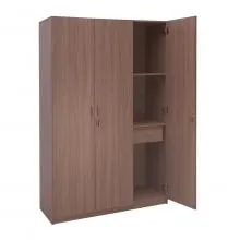 ECO 3 Door Wardrobe (Sahara Walnut)