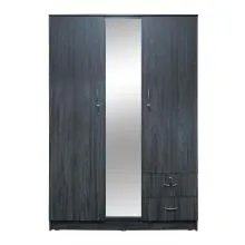 Galant 2 Door Wardrobe - Cathedrel Elm - LF-GALANT-CLM-S