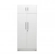 Oregon Wardrobe - LF-ORGN-W4B-WHT - Without Inner Drawer