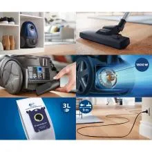 Philips Bagged Vacuum Cleaner FC8293 - 1800W