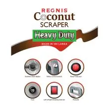 REGNIS Heavy Duty Electric Coconut Scraper 150W