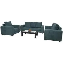 Baltic Sofa - Blue Colour Fabric