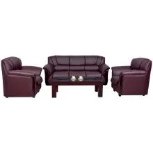 Pacific Fabric Sofa - Maroon Color