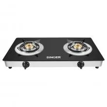 Singer Glass Top 2 Burner Gas Cooker STT-KGT200