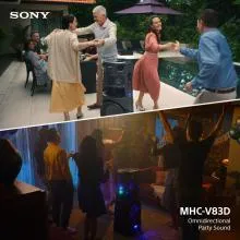 Sony V83D High Power Audio System With Bluetooth