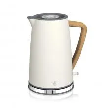Swan 1.7L Nordic Style Cordless Kettle 3000W (White)