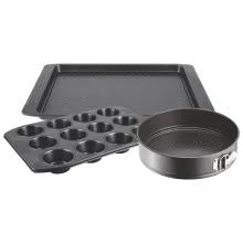 Tefal Easy Grip Bakeware Set TFBW162S385 - 3 Pcs 
