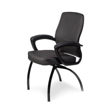 PVC Visitor Chair V029-BL-S - Black