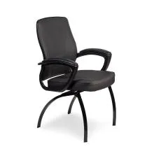 PVC Visitor Chair V029-BL-S - Black
